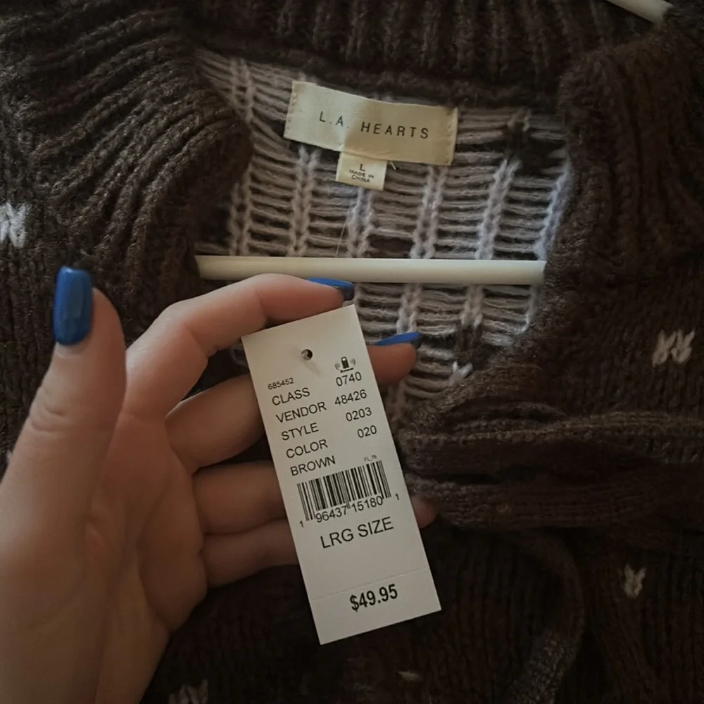 NEW Pacsun vintage inspired sweater - Picture 2 of 2